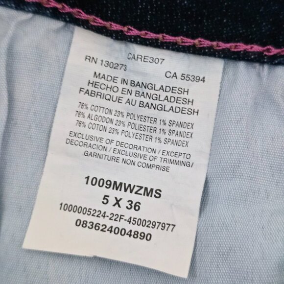 NWT Wrangler Retro Mae Bootcut Jeans 5 Jr Blue Western Y2K - Picture 8 of 9